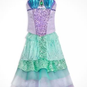 Mermaid Princess Kids Costume - Purple and Green Ariel Costume for Kids